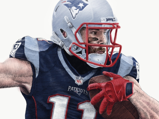 Portrait of Julian Edelman