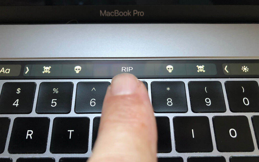 The Touch Bar was doomed from the start. There was no escape.