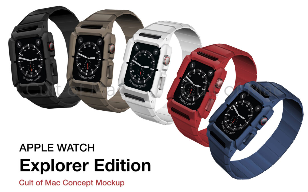 Exclusive mockups: Apple Watch Explorer Edition looks rugged and sporty [Cult of Mac]